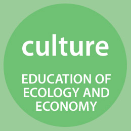 Culture, Education, Ecology, Economy for community.  Education of ecology and economy.  Culture is society's relationship with nature.
